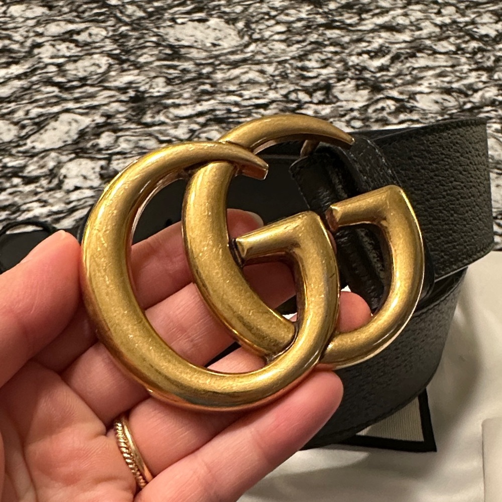Gucci Marmont Wide Belt - Picture 4 of 6